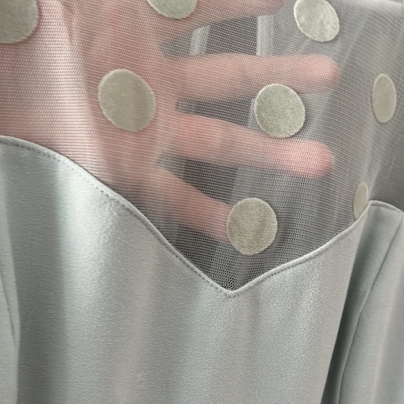 Lauren Conrad light sage green sleeveless dress. Size 4 - Picture 3 of 6